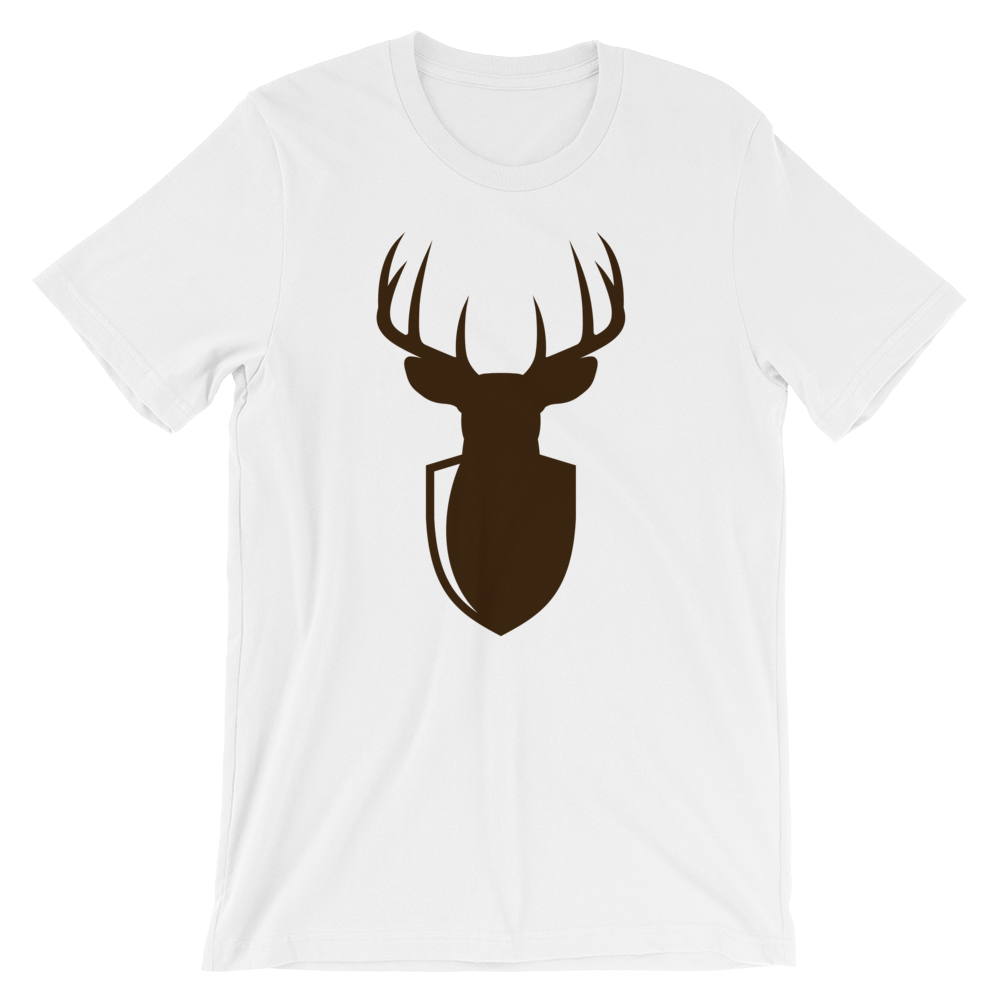 Buck Badge Brown Icon T-Shirt