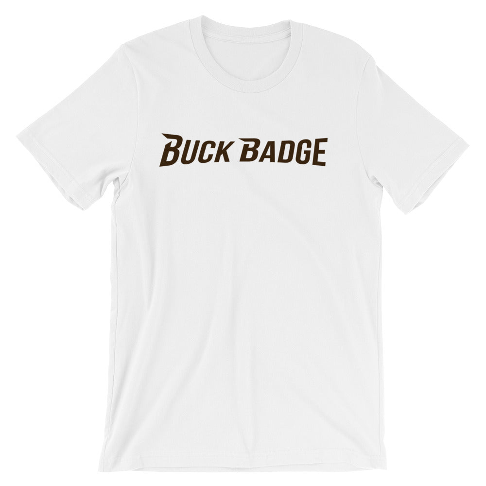 Buck Badge Brown Logo T-Shirt