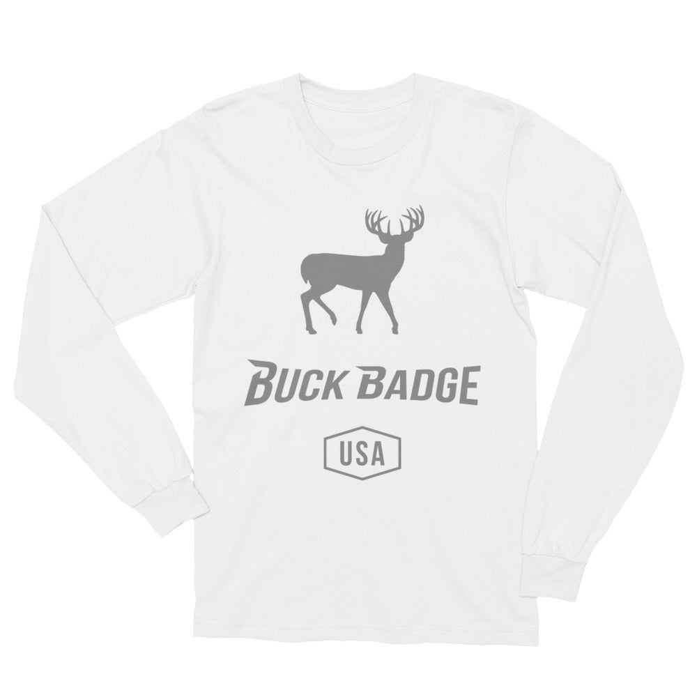 Buck Badge USA Long Sleeve T-Shirt