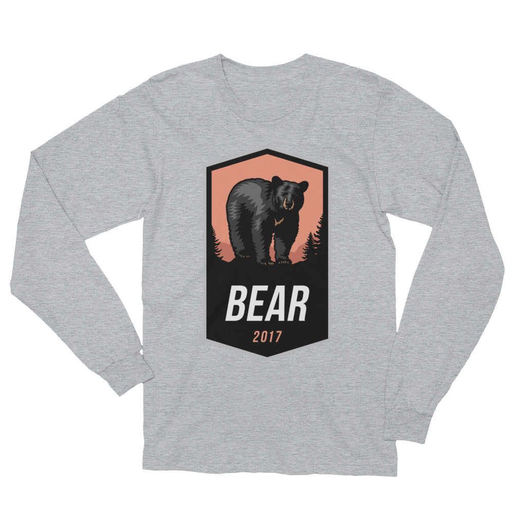 Buck Badge Bear Long Sleeve T-Shirt