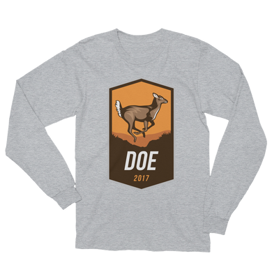 Buck Badge Doe Long Sleeve T-Shirt