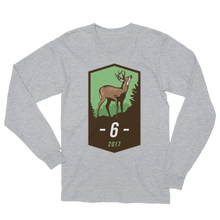 Buck Badge 6pt Long Sleeve T-Shirt