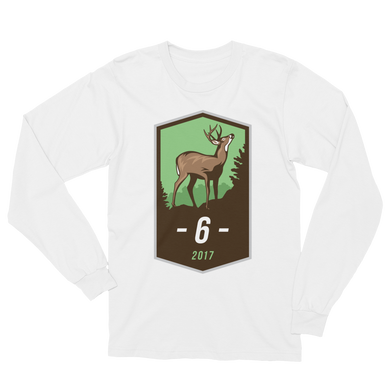 Buck Badge 6pt Long Sleeve T-Shirt