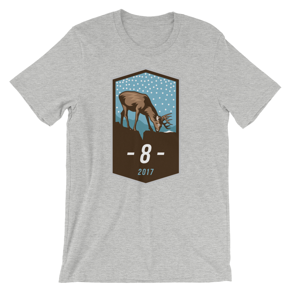 Buck Badge 8pt T-Shirt