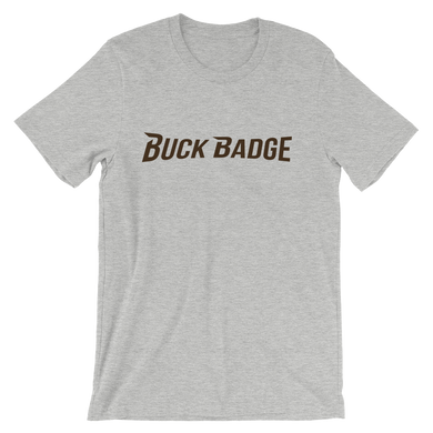 Buck Badge Brown Logo T-Shirt