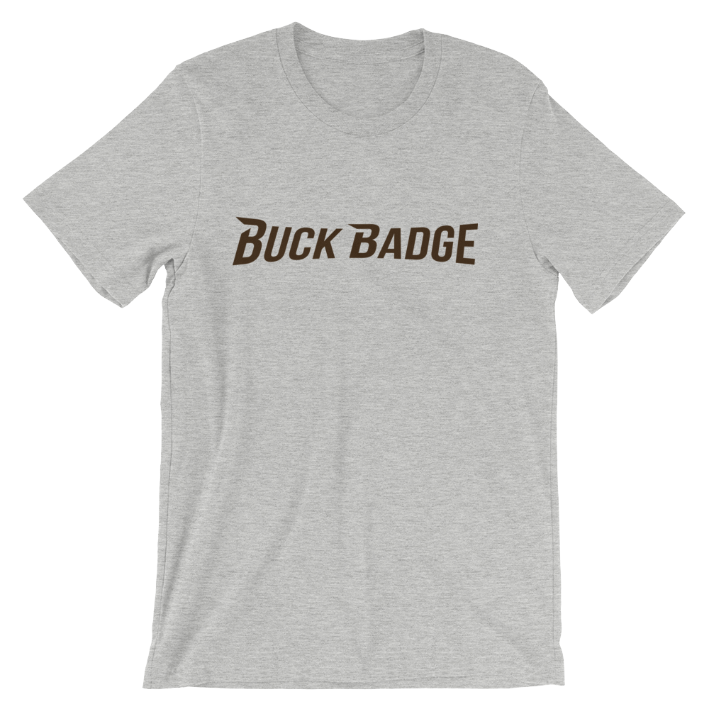 Buck Badge Brown Logo T-Shirt