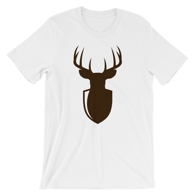 Buck Badge Brown Icon T-Shirt