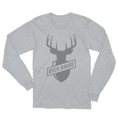 Buck Badge Banner Long Sleeve T-Shirt