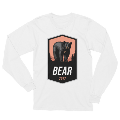 Buck Badge Bear Long Sleeve T-Shirt