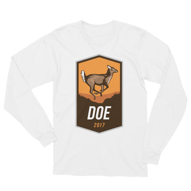 Buck Badge Doe Long Sleeve T-Shirt
