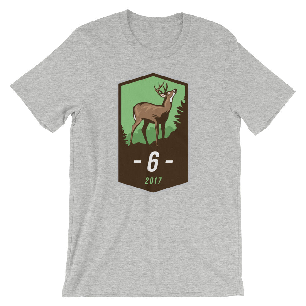 Buck Badge 6pt T-Shirt