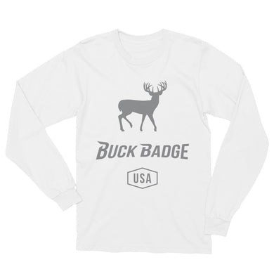 Buck Badge USA Long Sleeve T-Shirt