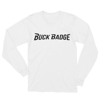 Buck Badge Black Logo Long Sleeve T-Shirt