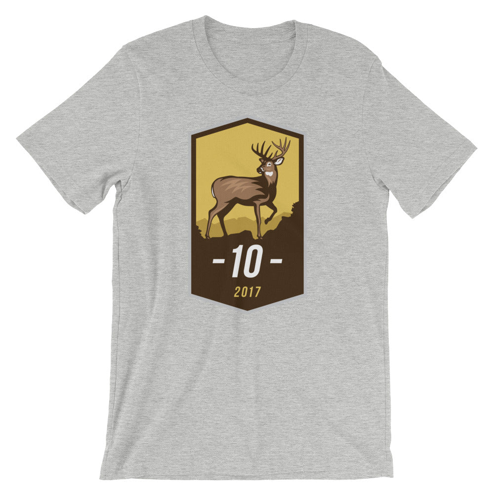 Buck Badge 10pt T-Shirt