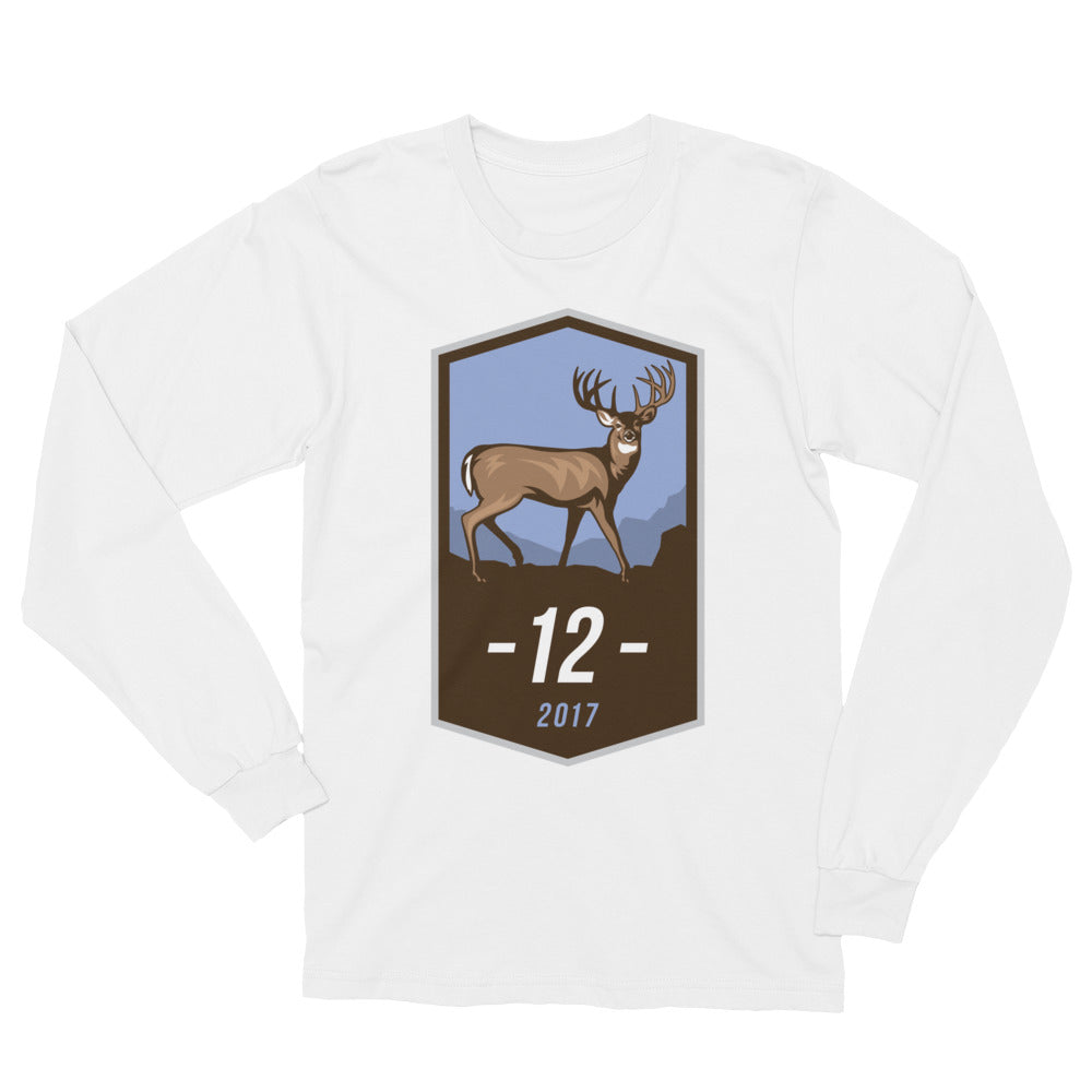 Buck Badge 12pt Long Sleeve T-Shirt